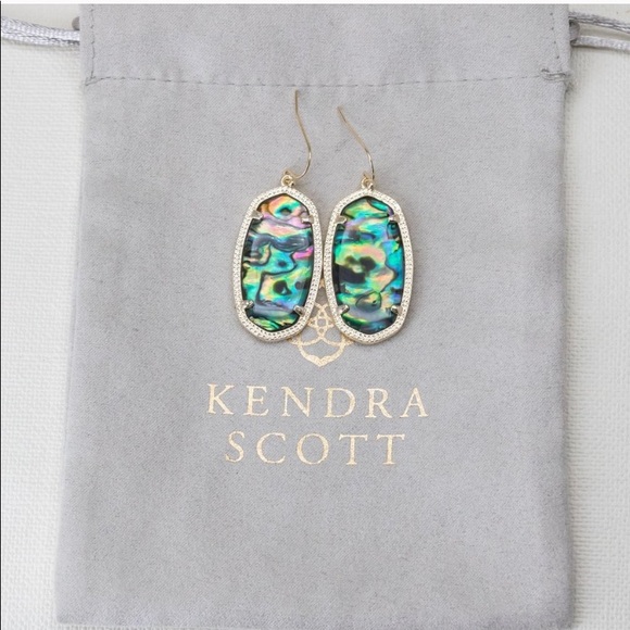 🔹LAST PAIR🔹KENDRA SCOTT Abalone Drop Earrings - Picture 6 of 8